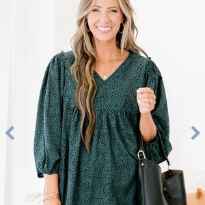 Chic Soul V-Neck Top NWOT